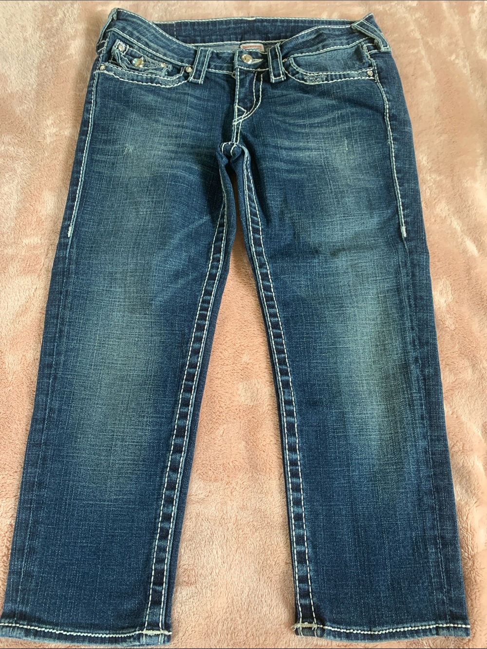 True Religion Disco Billy Straight Leg Caprice Jeans